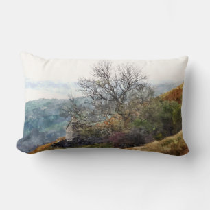 MOUNTAIN LANDSCAPE LUMBAR CUSHION