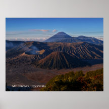Mountain Landscape Mount Bromo Indonesia Travel