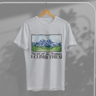 Mountain Landscape Painting  T-Shirt