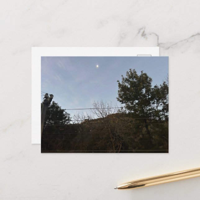 Mountain Landscape Postcard (Front/Back In Situ)