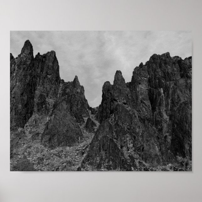 Mountain Landscape Poster (Front)