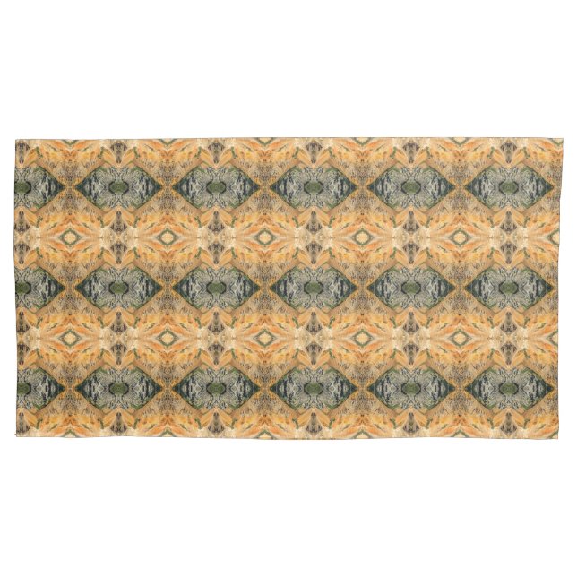 Mountain landscape small pattern pillowcase (Front)