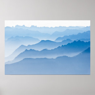 Mountain Landscape Switzerland Poster