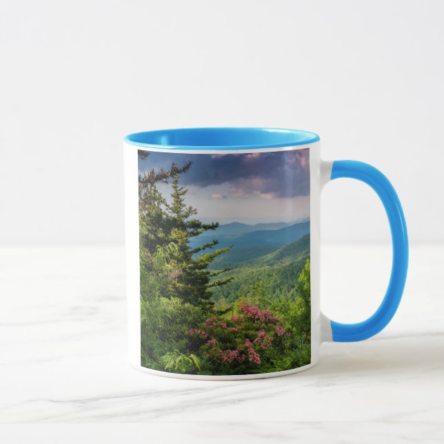 Mountain Laurel at Sunrise Mug (Right)