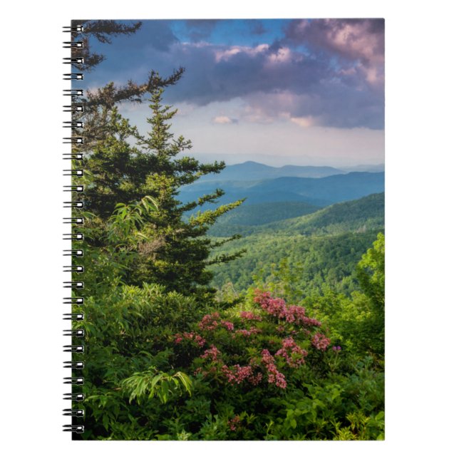 Mountain Laurel at Sunrise Notebook (Front)