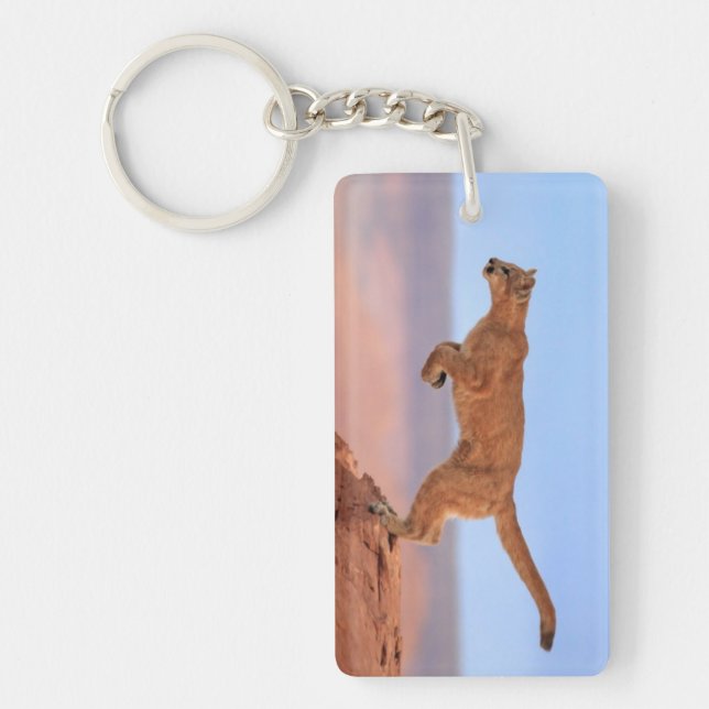 Mountain Lion Key Ring (Front)