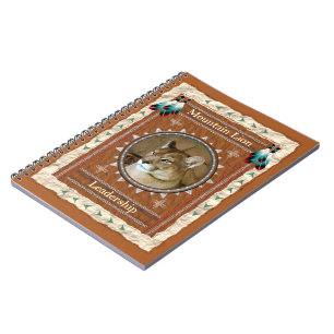 Mountain Lion  -Leadership- Notebook 80 page