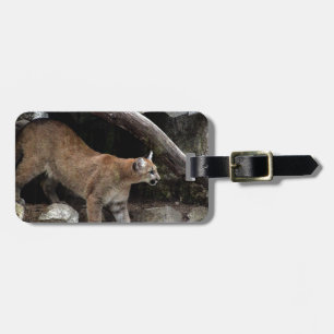 Mountain Lion Luggage Tag