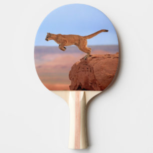Mountain Lion Ping Pong Paddle