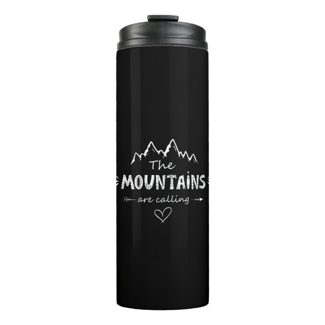 Mountain Lover Thermal Tumbler (Front)