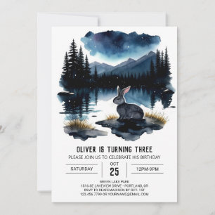 Mountain Magic Birthday Invitation