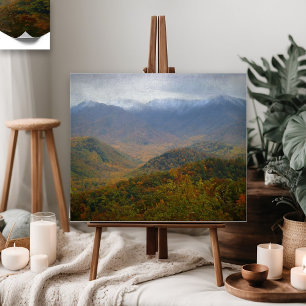 Mountain Majesty Autumn Poster
