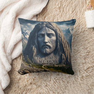  Mountain Majesty The Lord Is My Rock Cushion