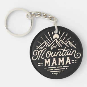 Mountain mama key ring