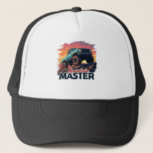 Mountain Master Off-Road Design Trucker Hat