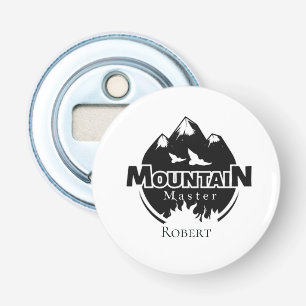 Mountain master, personalised hiker/biker  bottle opener