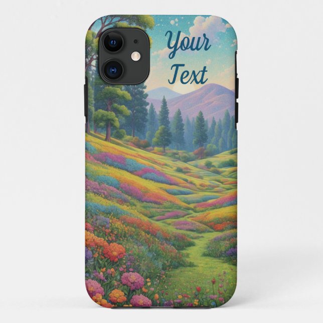 Mountain Meadow Case-Mate iPhone Case (Back)