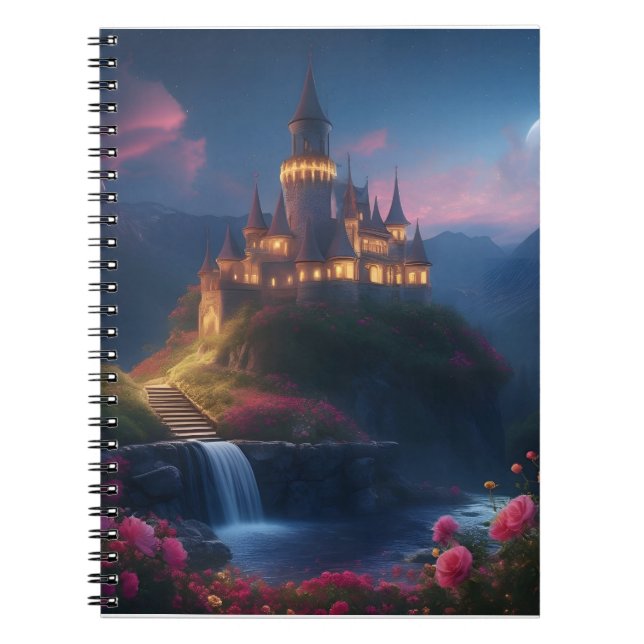 Mountain Midnight Castle Four Notebook (Front)