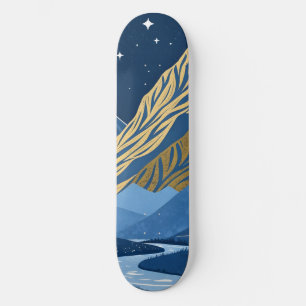 Mountain Moon Light Skateboard