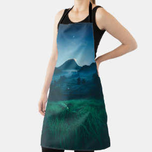 Mountain Nature Apron