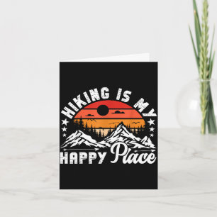 Mountain nature camping outdoor forest wildlife card