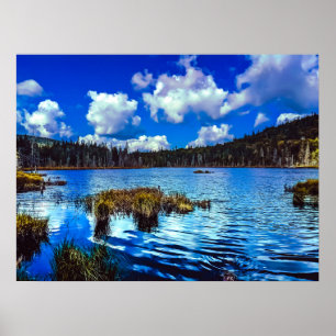 Mountain Noir Quebec, Canada - Travel Photography Poster