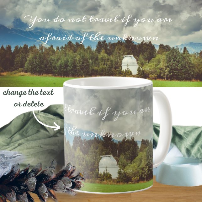 Mountain observatory coffee mug (Creator Uploaded)