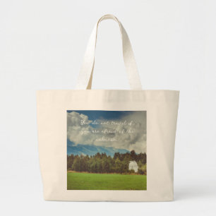 Mountain observatory large tote bag