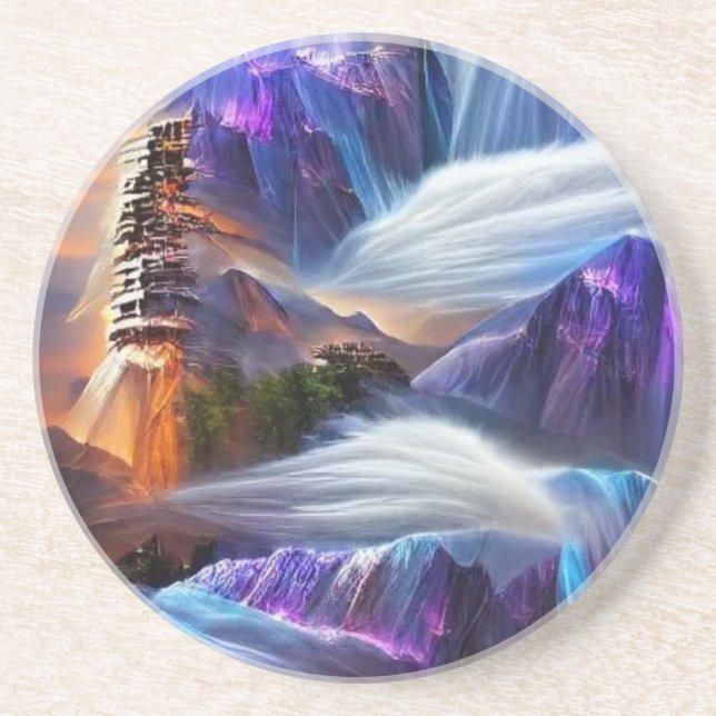 Mountain of Gems Coaster (Front)