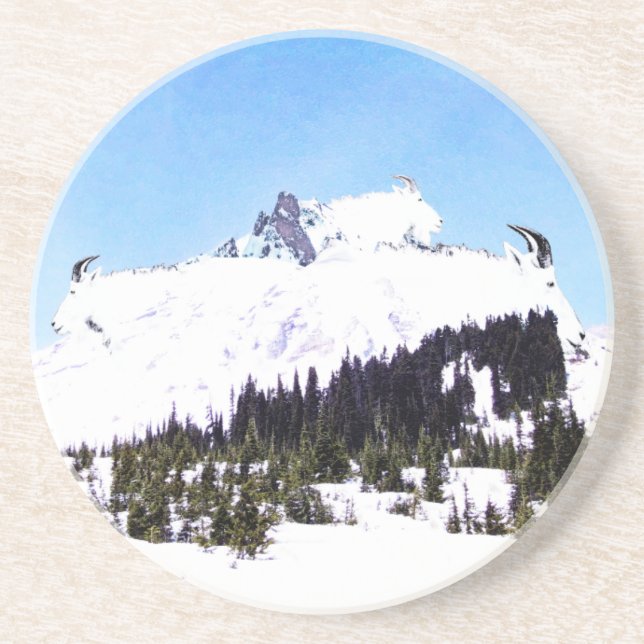 Mountain of Goats Coaster (Front)