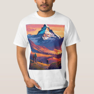 Mountain of the Alps, Matterhorn T-Shirt