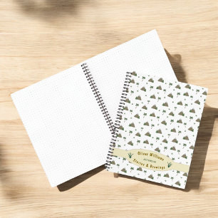 Mountain Palm Adventure Travel Custom Personalized Notebook