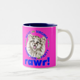 "Mountain Party Spirit Cub -- RAWR" mug