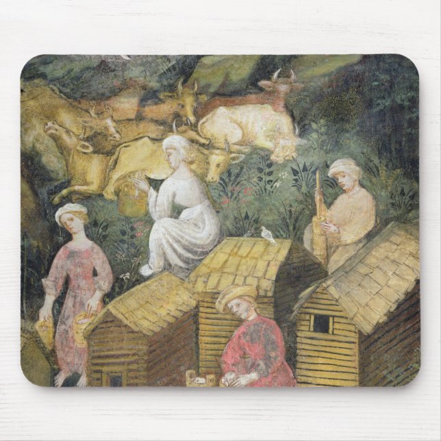 Mountain pastures mouse pad (Front)