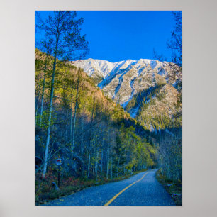 Mountain Path // Rocky Mountain Sunrise Poster