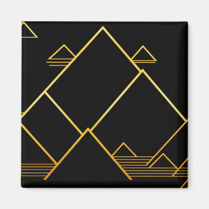 Mountain Peak Minimalism Magnet