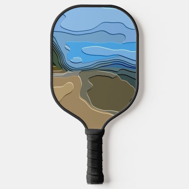 MOUNTAIN PICKLEBALL PADDLE (Front)