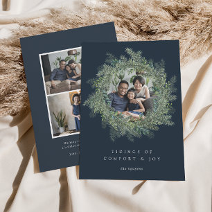 Mountain Pine   Holiday Photo Card