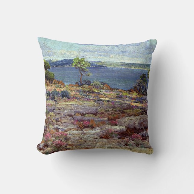 Mountain Pinks in Bloom,  Cushion (Front)