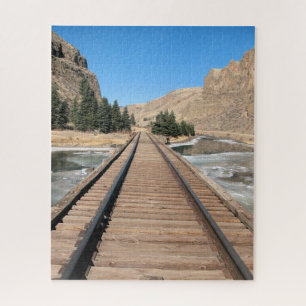 Mountain Railroad - 16x20 - 520 pcs Jigsaw Puzzle