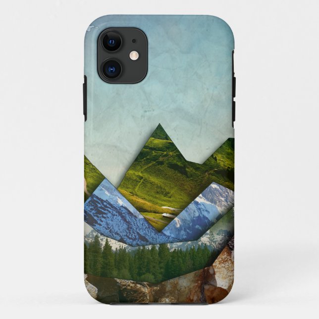 Mountain Range Case-Mate iPhone Case (Back)