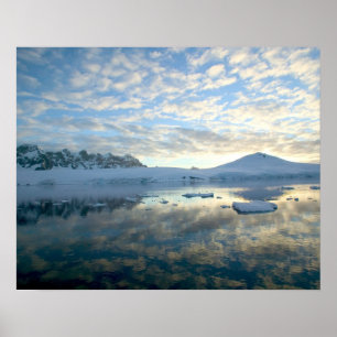 Mountain Ranges around Port Lockeroy Poster