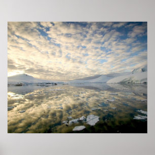 Mountain Ranges around Port Lockeroy with Poster