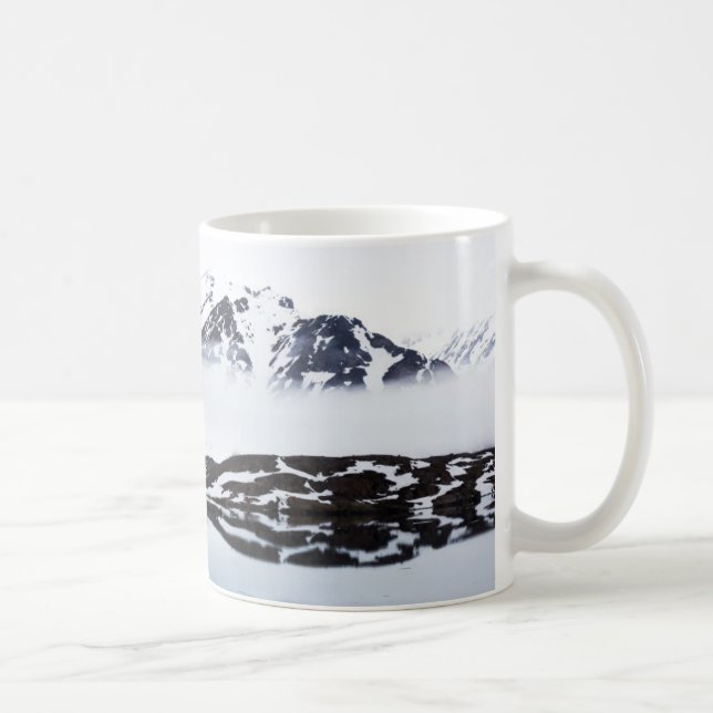 Mountain reflections, Norway Coffee Mug (Right)