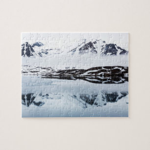 Mountain reflections, Norway Jigsaw Puzzle