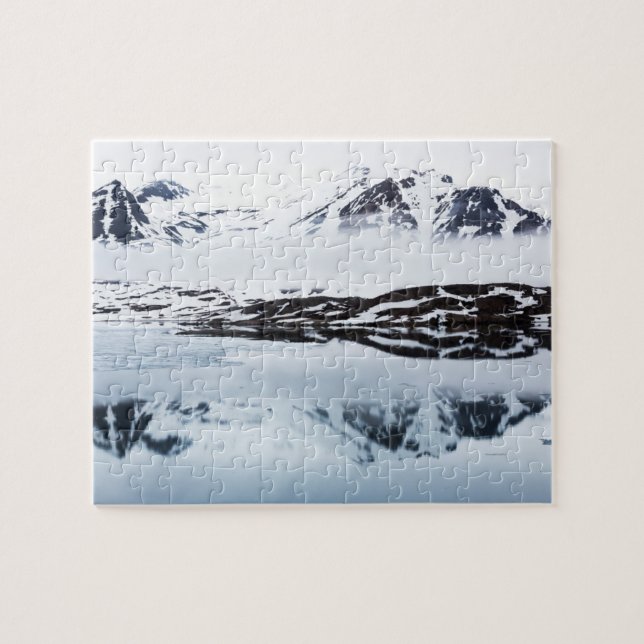 Mountain reflections, Norway Jigsaw Puzzle (Horizontal)