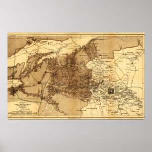 Mountain Region North and West of Peking China Poster