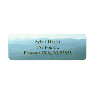 Mountain Ridge Address Labels