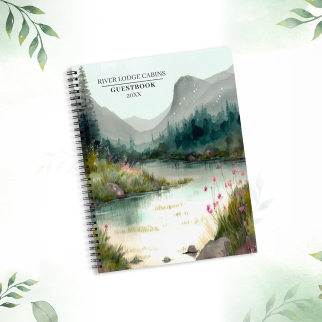 Mountain River Adventure Guest Spiral Notebook (Creator Uploaded)