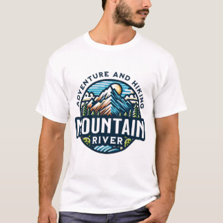 Mountain River: Adventure & Hiking  T-Shirt